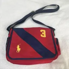 POLO RALPH LAUREN ポロ　ラルフローレン　ショルダーバッグ　赤