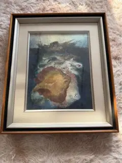 絵画　額縁　油彩画　F30 川畑盛邦　ガラス　同梱不可 絵画 額縁 油彩画 F30 川畑盛邦 ガラス 同梱不可 - メルカリ