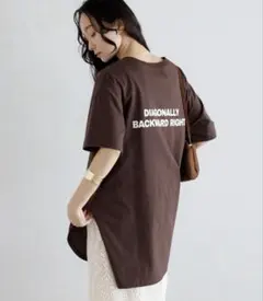 BONJOUR SAGAN 【汗染み防止】前後ロゴTシャツ