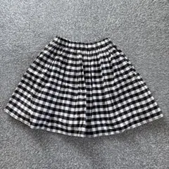 グローバルワーク　チェックスカート　パンツ付き