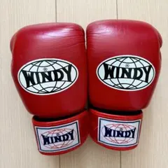 WINDY ボクシンググローブ 10オンス レッド