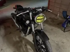 GB350 ヘッドライト　イエローフィルムのサムネイル