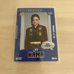 DYMMESSENGERS HANA《Dリーグ26-27 R1》トレカ