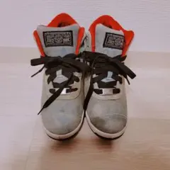 VANS ハイカット インヒール スニーカー デニム 23.5cm レディース