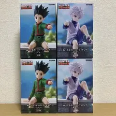 HUNTER×HUNTER ぬーどるストッパー フィギュア ゴン キルア 4点
