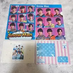 SnowMan バースデーカード クリアファイル 3点セット