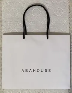 【 ABAHOUSE アバハウス 】ショッパー ショップ袋 紙袋