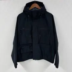 美品 20AW◎ワイスリー テレックスパーカーコート ブランドロゴ