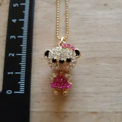 テディベア　ネックレス