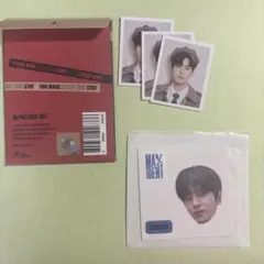 SKZ-X IDカード風フォトカード 証明写真 アルバム特典 フェイスステッカー