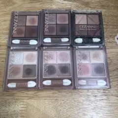 CEZANNE アイシャドウパレット 6個セット