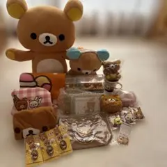 リラックマ ぬいぐるみとグッズセット
