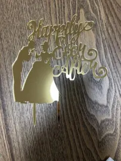 ケーキトッパー　ディズニー　結婚式