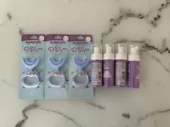【新品未使用】ゆらしー　歯ブラシ 3個 + 歯磨き粉4本