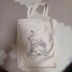 河鍋暁斎 骸骨図 トートバッグ