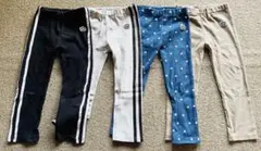 babydoll ベビードール ウルトラストレッチパンツ 100 長ズボン ４点