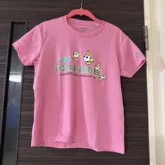 15、バボちゃん×ASICS半袖T スポーツ着、部活着