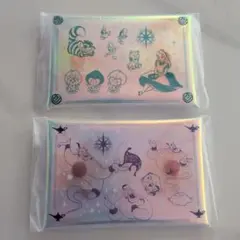 ディズニー　キャラクターポーチ2個セット ハッピーくじ マルチケース