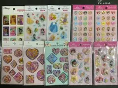 シール　ディズニー　プリンセス10点セットのサムネイル