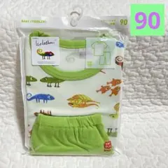 【新品】ユニクロ　ドライパジャマ(半袖) レオレオニ　上下セット　絵本　90㎝