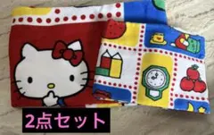 ハローキティ　サンリオ　 バスタオル　フェイスタオル　しまむら　ハッピー　レトロ