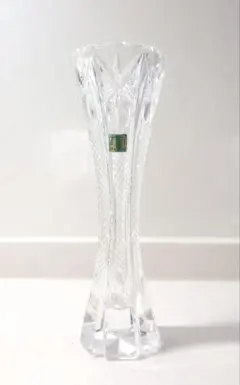 HOYA クリスタル花瓶 22.5cm 未使用 箱なし