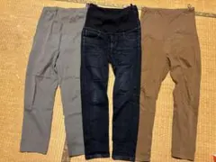 ユニクロ　マタニティ パンツ　3本セット