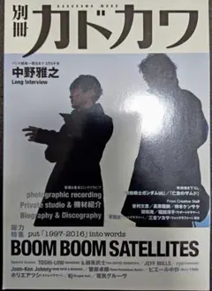 BOOM BOOM SATELLITES 別冊カドカワ 2017年刊行