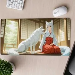 キャラクターイラストプレイマット、デスクマット、マウスパッド Amazon.co.jp: UniqcasaゲーミングマウスパッドXXL拡張アニメマウス