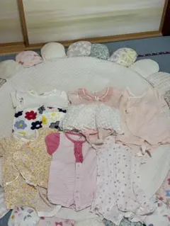 ロンパース60〜70㌢まとめ売り6点セット