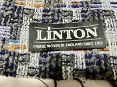 土日限定お値下げLINTON ツィード生地 30㎝X42㎝ ウール混