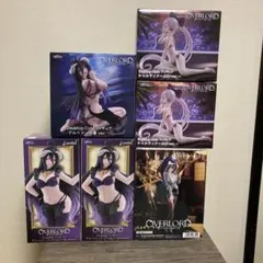 【新品未開封】オーバーロードフィギュア　アルベド　シャルティア　6個セット
