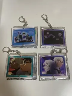 名探偵コナン コナンランド 連結アクリルキーホルダー　ベルモット・ジン・安室透