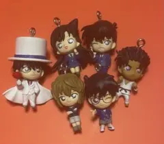 名探偵コナン ストラップ 6体セット