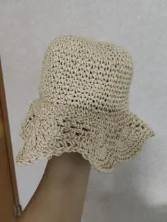 キッズ 麦わら帽子 54cm