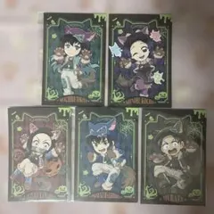 鬼滅の刃　ハロウィン　2025　ポストカード　トワイライト　時透無一郎他