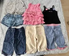 ミキハウス 女の子　子供服　まとめ売り７点　100cm