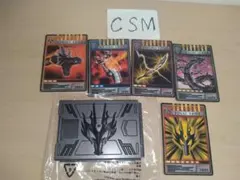 仮面ライダーファタル カードデッキ カード付き csm改造品 - メルカリ