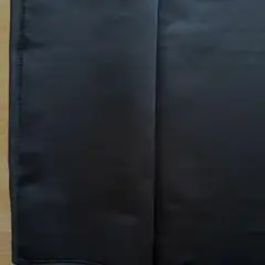 【未使用】ポリエステルサテン ブラック