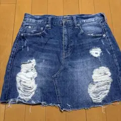 LOWRYS FARM デニムミニスカート