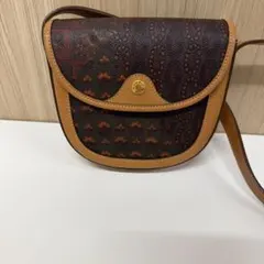 ブラウン系レザーショルダーバッグ