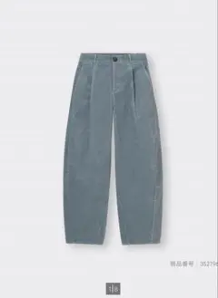 GU コーデュロイバレルレッグパンツ　Ｌサイズ