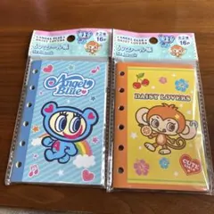 エンジェルブルー.デイジーラヴァーズ 6穴シール帳 2点セット