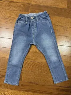 A BREEZE デニムブルー ロングパンツ 100