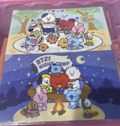BT21 ミニクリアファイルセット