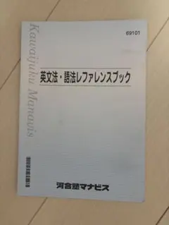 河合塾マナビス 英文法・語法レファレンスブック