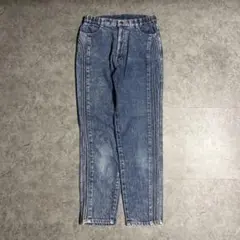 00s swag ラインデニムパンツ アメカジ y2k ストリート 古着 個性的のサムネイル