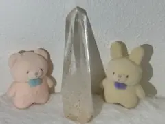 レムリアンシード マニカラン水晶ポイント レコードキーパー△