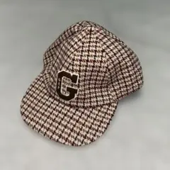 GAP キャップ 千鳥格子柄