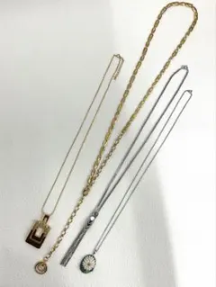 50.186【ネックレス　4本セット】ヴィンテージ　アンティーク